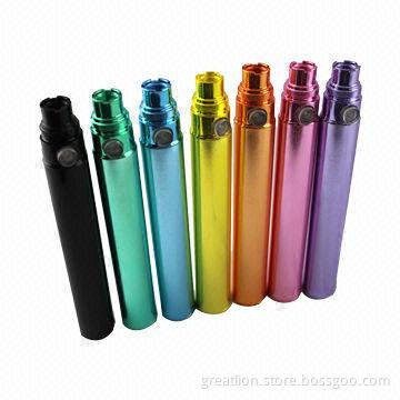 eGo Rainbow Electronic Cigarette Batteries with 600/900/1,100mAh Capacity